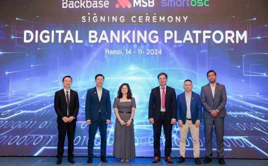 MSB hợp tác cùng Backbase và SmartOSC triển khai nền tảng ngân hàng tương tác