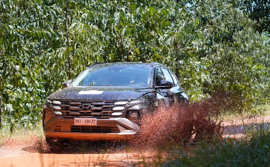 Hyundai Tucson 2024 tự tin chinh phục Rally