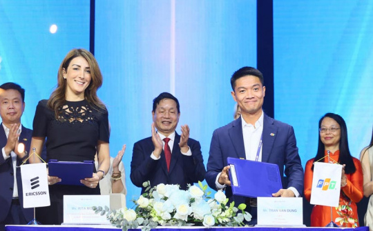 FPT hợp tác cùng Ericsson thúc đẩy ứng dụng 5G