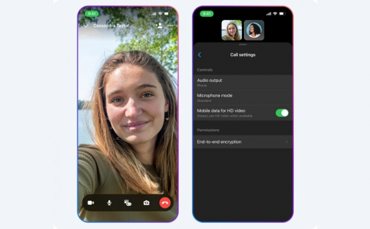 Facebook Messenger hỗ trợ gọi video chất lượng cao