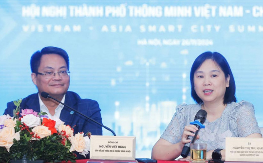 Hội nghị Thành phố Thông minh Việt Nam - Châu Á 2024 sẽ diễn ra vào 2-3/12 tới