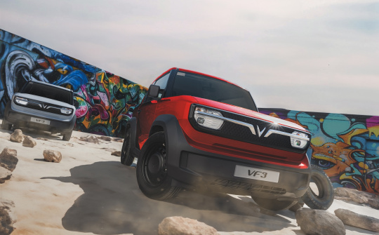 VinFast sản xuất xe điện mini VinFast M-Green, nhỏ và rẻ hơn VF 3