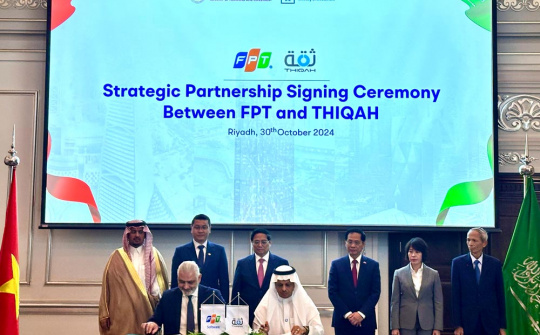 FPT hợp tác với THIQAH nhằm thúc đẩy chuyển đổi số ở Saudi Arabia