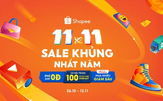 Chuỗi ưu đãi mua sắm và livestream “khủng” nhất năm của Shopee sắp diễn ra