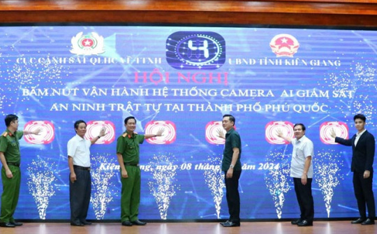 Phú Quốc vận hành thí điểm hệ thống Camera AI phục vụ giám sát an ninh trật tự