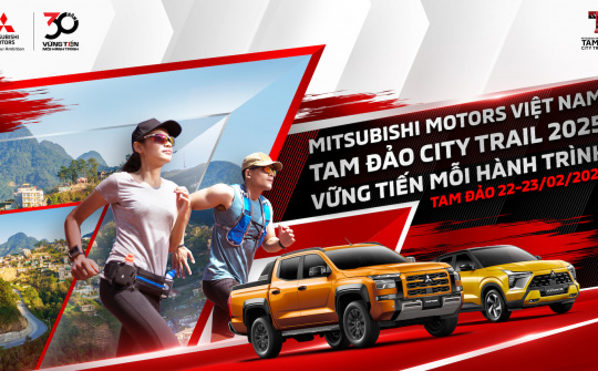 Mitsubishi Motors Việt Nam tổ chức giải chạy Tam Đảo City Trail 2025