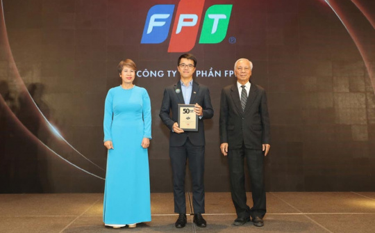 FPT tiếp tục trong Top 50 Công ty kinh doanh hiệu quả nhất Việt Nam