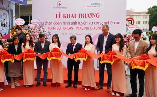 BV ĐH Y Hà Nội ra mắt Khu Chẩn đoán Hình ảnh Tuyến vú Công nghệ cao