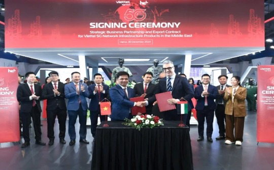 Viettel ký kết hợp đồng triệu đô cung cấp 5G tại Trung Đông