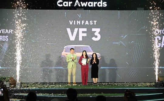 VinFast VF 3 được trao giải ô tô của năm 2024
