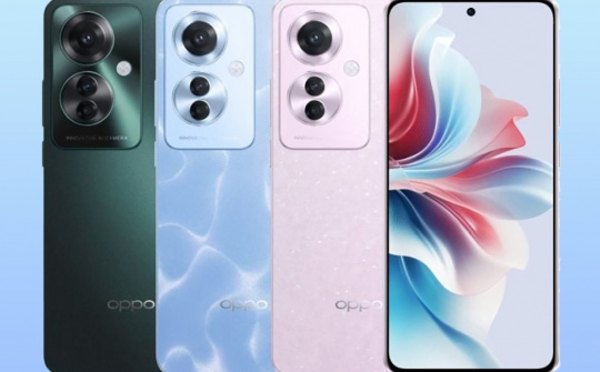 OPPO Reno11 F 5G ra mắt với giá 7,5 triệu đồng