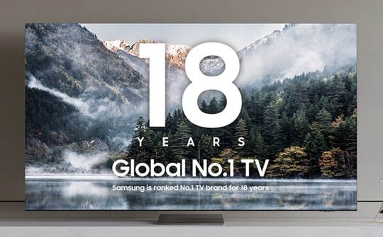 Samsung vững vàng ngôi vương trên thị trường TV toàn cầu