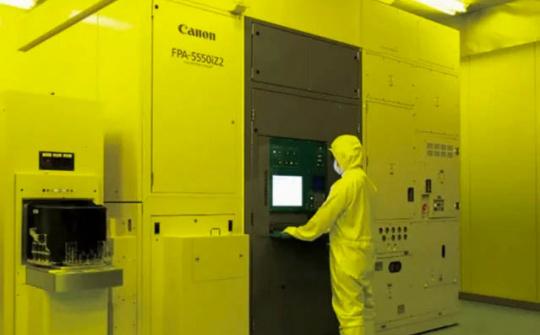 Canon sắp bàn giao máy sản xuất chip 5nm giá rẻ