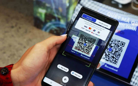 [Infographic] Thanh toán qua phương thức QR code tăng gần 900%