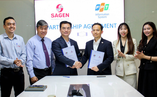 Sagen hợp tác cùng FPT IS thúc đẩy chuyển đổi xanh trong xây dựng
