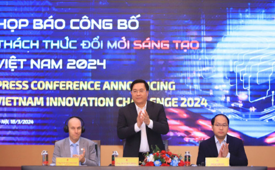 Thách thức ĐMST Việt Nam 2024 tập trung vào ngành công nghiệp bán dẫn và AI