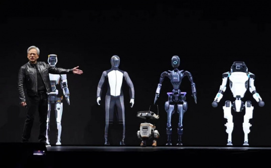 Nvidia công bố nền tảng công nghệ AI Project GR00T cho robot hình người