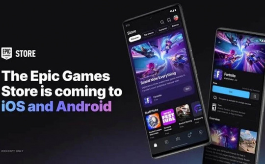 Cửa hàng trò chơi Epic Games Store sắp mở cửa trên Android