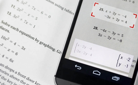 Google phát hành ứng dụng giải toán bằng AI