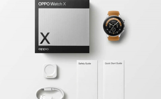 Oppo ra mắt đồng hồ thông minh cao cấp Watch X
