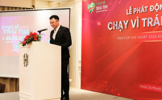 "Chạy Vì Trái Tim 2024" sắp diễn ra tại Hà Nội, tiếp sức cho các bệnh nhi nghèo