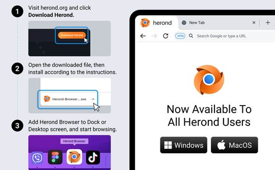 Trình duyệt web Herond Browser chính thức phát hành tại Việt Nam