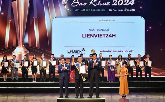 LPBank tiếp tục ghi danh tại giải thưởng Sao Khuê 2024