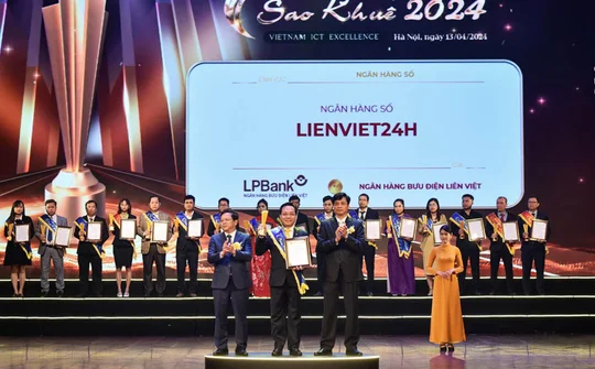 LPBank tiếp tục ghi danh tại giải thưởng Sao Khuê 2024