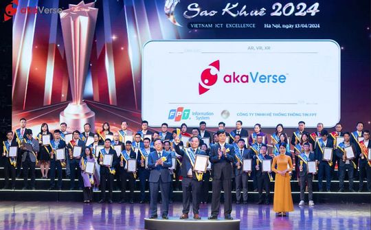 akaVerse là giải pháp thực tế ảo duy nhất giành Giải thưởng Sao Khuê 2024