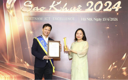 Giải pháp thu tiền cho nhà bán hàng trực tuyến Paykit nhận giải thưởng Sao Khuê 2024