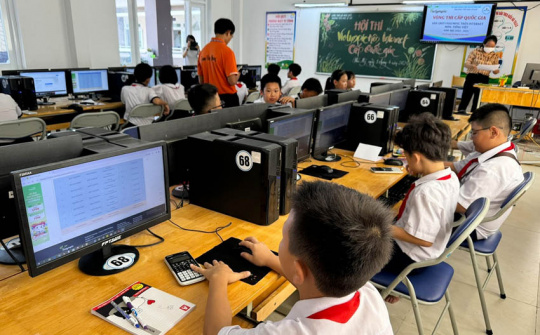 Hơn 100.000 học sinh tham gia tranh tài vòng Quốc gia Violympic năm học 2023 - 2024