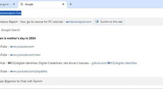 Chrome sắp cho kích hoạt nhanh trợ lý AI Gemini từ thanh địa chỉ