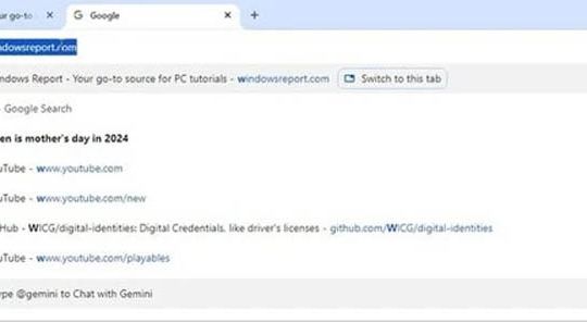 Chrome sắp cho kích hoạt nhanh trợ lý AI Gemini từ thanh địa chỉ