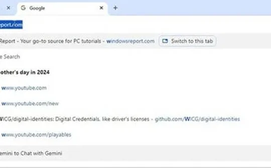 Chrome sắp cho kích hoạt nhanh trợ lý AI Gemini từ thanh địa chỉ