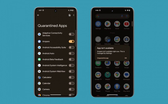 Android 15 sẽ có khả năng 'cách ly' ứng dụng độc hại