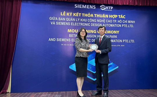 Siemens và SHTP hợp tác nâng cao kỹ năng cho nhân lực ngành bán dẫn tại Việt Nam