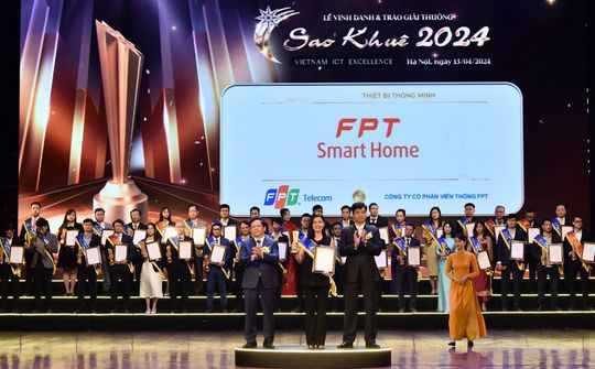 Giải thưởng Sao Khuê 2024 vinh danh FPT Smart Home năm thứ 2 liên tiếp