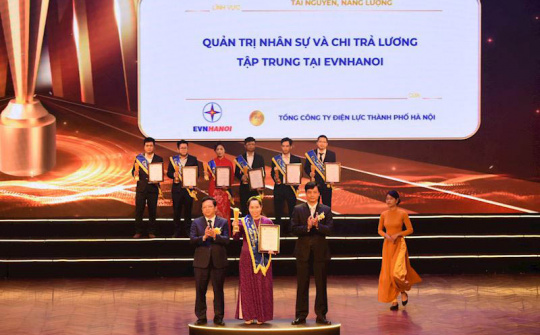 EVNHANOI nhận Giải thưởng Sao Khuê 2024