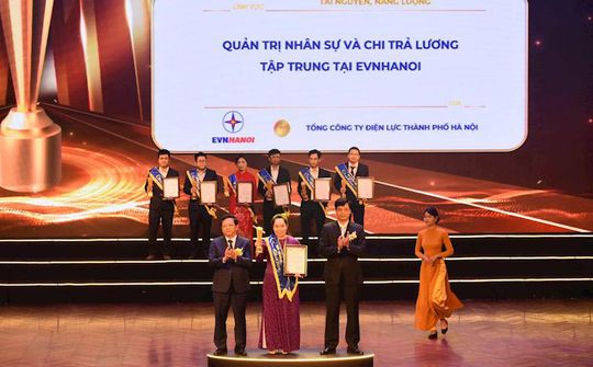 EVNHANOI nhận Giải thưởng Sao Khuê 2024