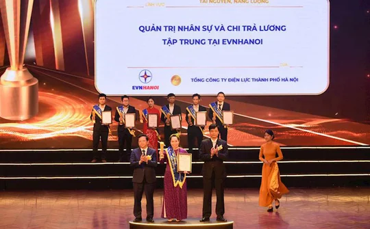 EVNHANOI nhận Giải thưởng Sao Khuê 2024