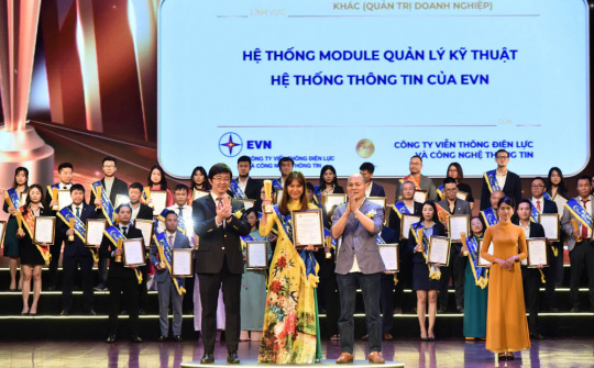 EVNICT xuất sắc giành 02 giải Sao Khuê 2024