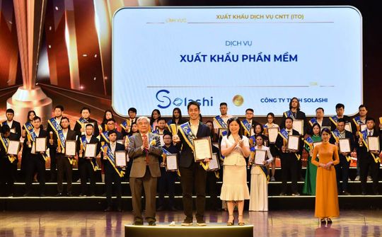 Solashi vinh dự nhận giải thưởng Sao Khuê 2024 về “Dịch vụ Xuất khẩu CNTT”