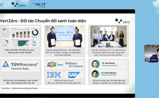 VertZéro - Giải pháp Made by FPT IS tạo cú hích trong chuyển đổi xanh