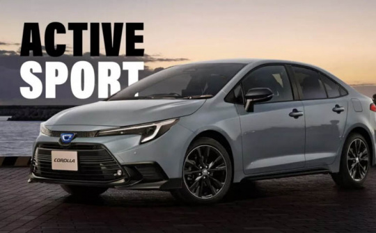 Toyota Corolla trình làng phiên bản Active Sport