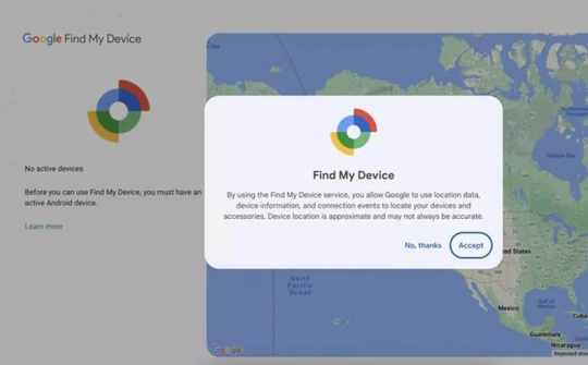 Google ra mắt hệ thống Find My Device sớm hơn dự kiến