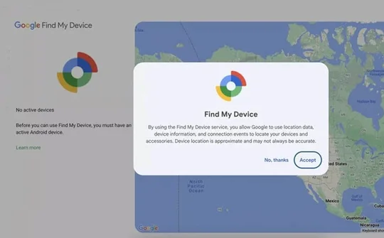 Google ra mắt hệ thống Find My Device sớm hơn dự kiến