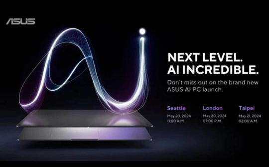 Asus sắp giới thiệu máy tính xách tay Snapdragon X Elite đầu tiên