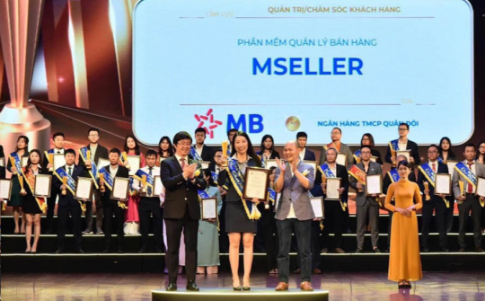 MB được vinh danh tại giải thưởng Sao Khuê 2024