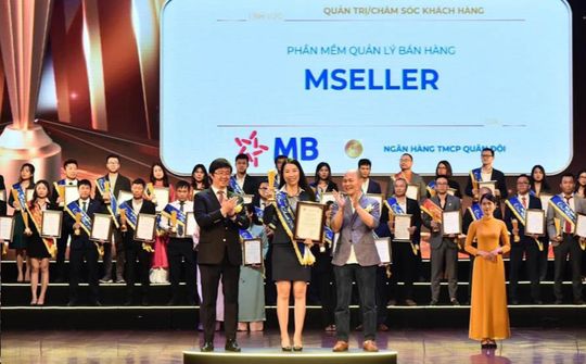 MB được vinh danh tại giải thưởng Sao Khuê 2024