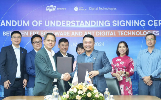 FPT Software hợp tác với Ant Digital nhằm phục vụ tốt hơn khối DN Tài chính